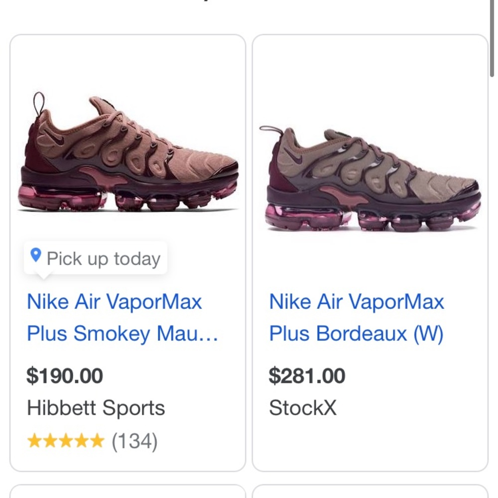 WMNs Smokey Mauve VaporMax like new condition!